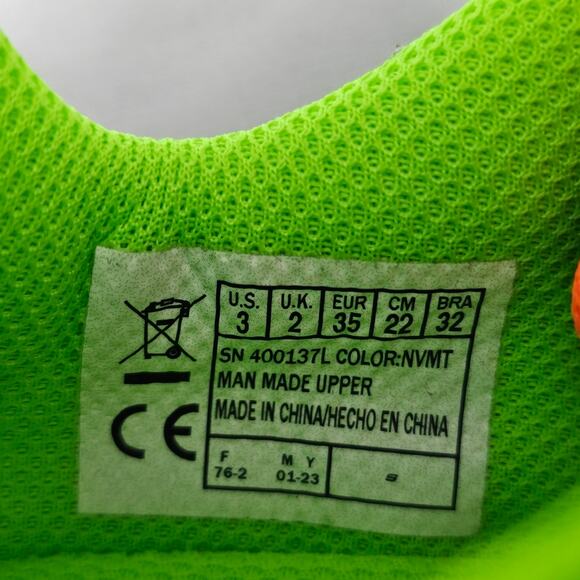 Skechers S-Lights Flex-Glow Elite Vorlo Navy/Multi NIB Kids' Size 3 - Picture 6 of 13